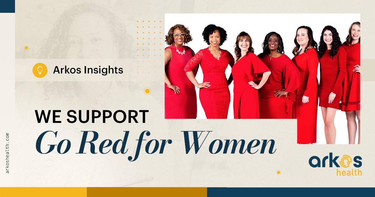 Supporting Go Red For Women